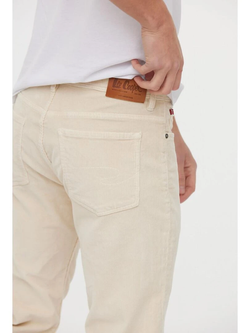 Lee Cooper   Pantalon coton regular LC118ZP   Beige