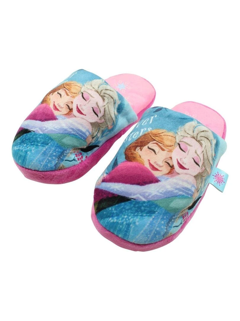 Disney Pantoufle fille imprimé La Reine Des Neiges Rose