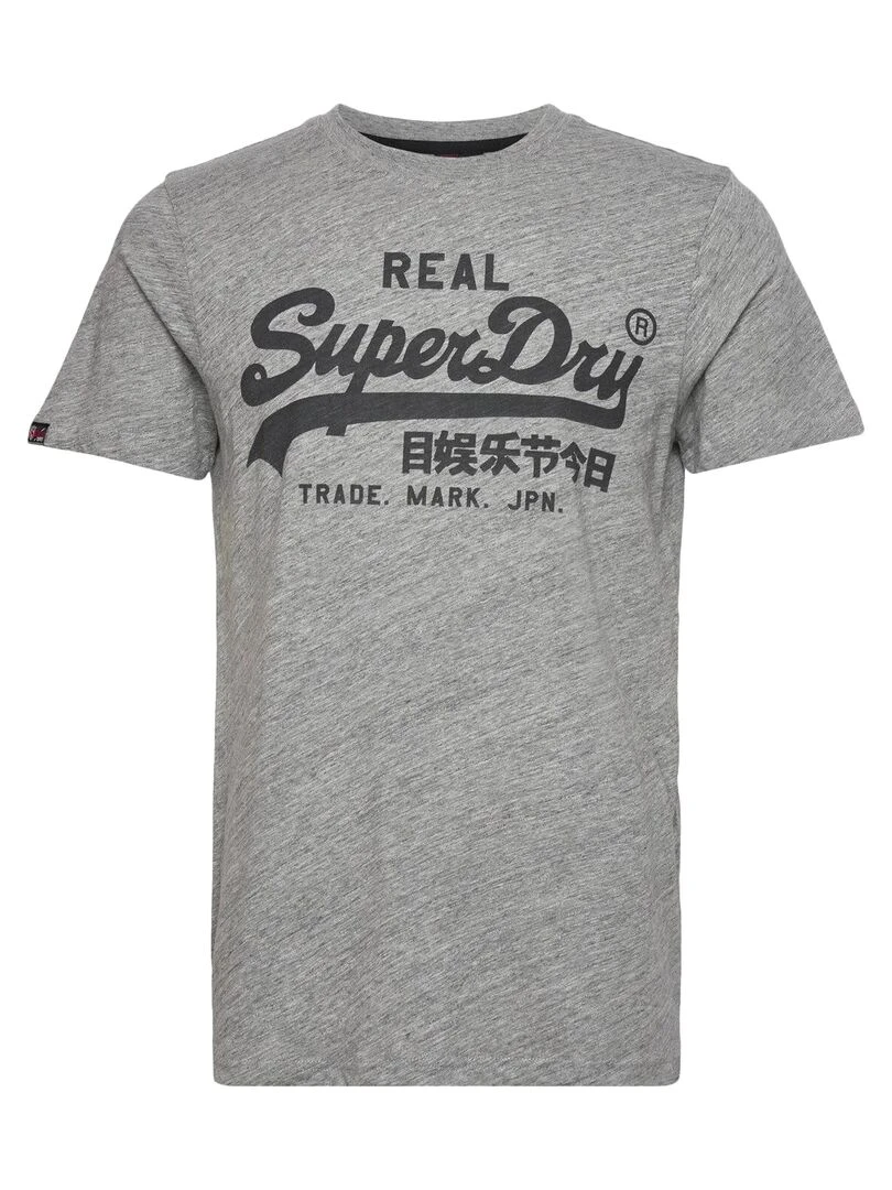 T Shirt Superdry Vintage VL Noos Gris