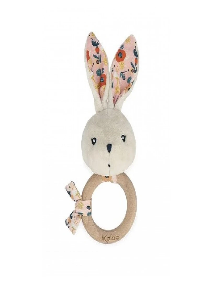 Hochet lapin coquelicot K'doux (12 cm) N/A