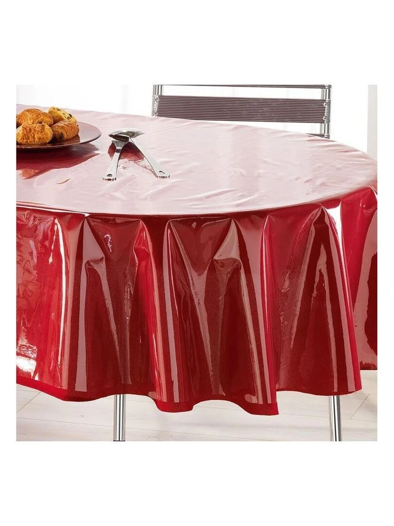 Nappe de protection ovale 140x240 cm Cristal transparent Transparent
