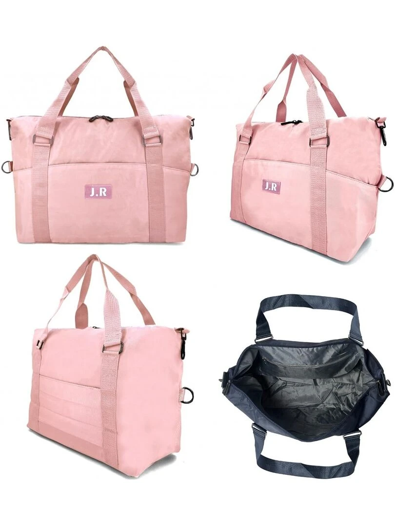 Sac de voyage week end 22L sans roulettes   Rose