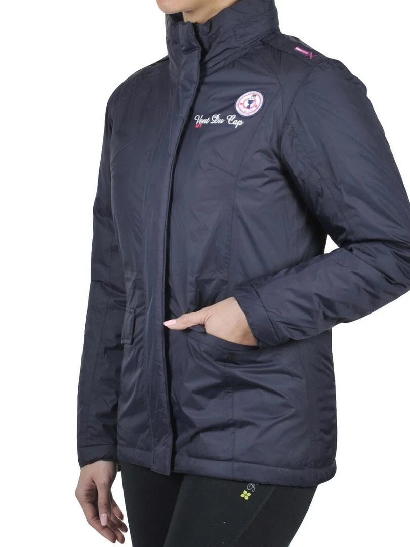 Parka femme AWOW   Bleu marine