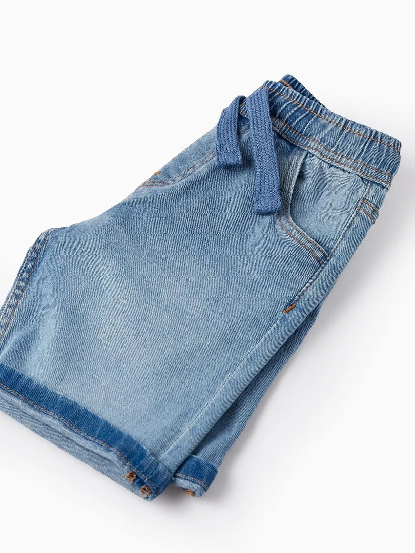 Short en Jean en Coton pour Garçon 'Midi'  EXPLORING AUSTRALIA   Bleu clair