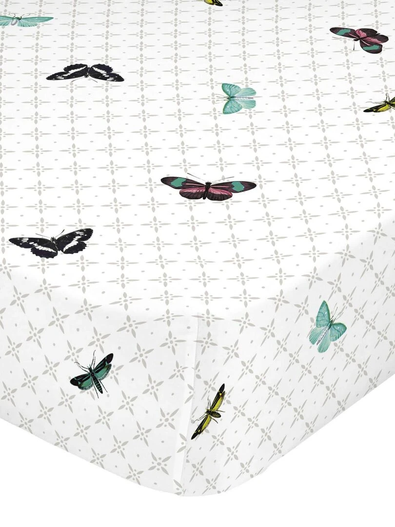Drap housse Birds of paradise "Happyfriday" Multicolore