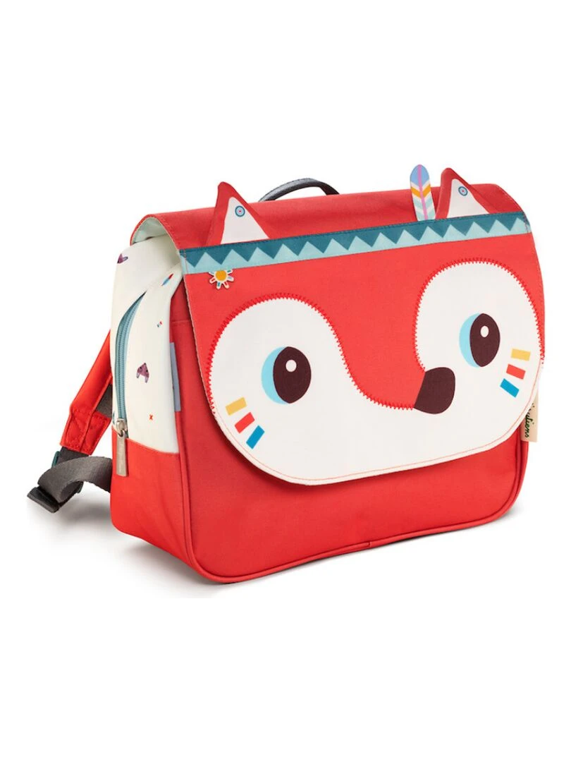 Cartable indiens Alice la renarde Orange