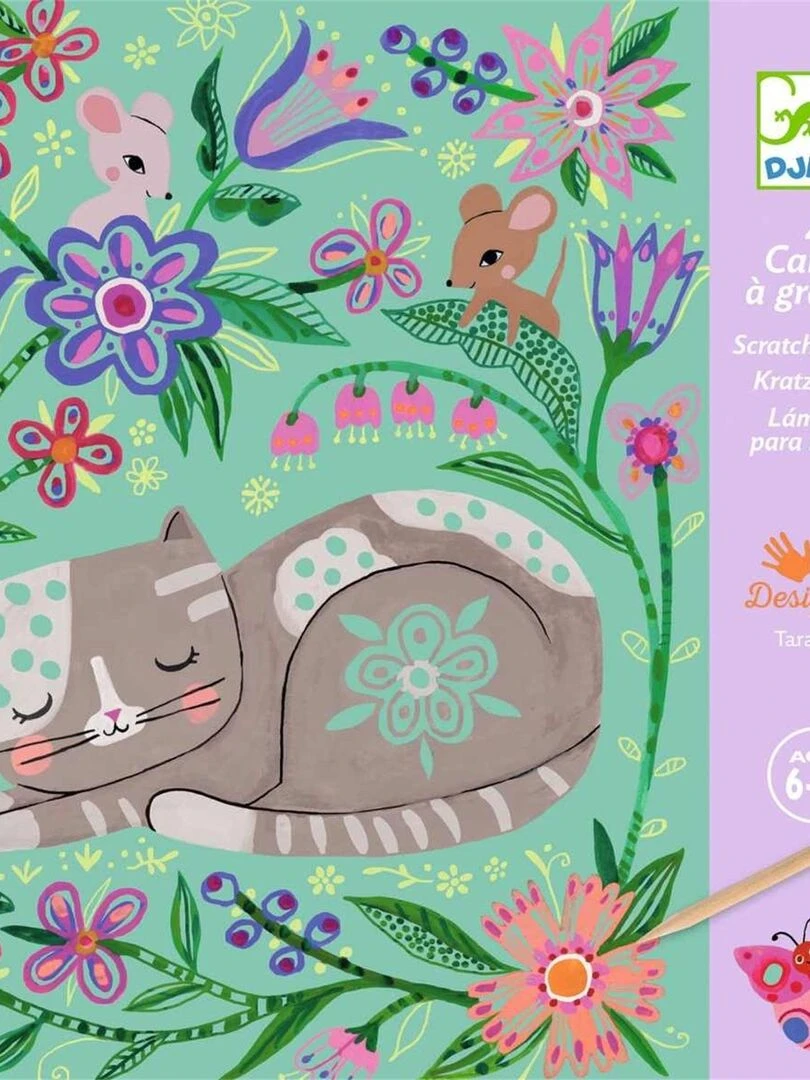 Cartes à gratter Rencontres Multicolore