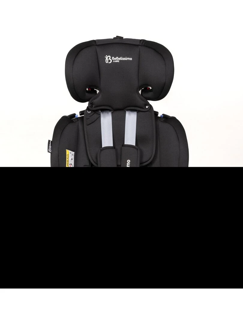 BEBELISSIMO   Siège auto Isofix   pivotant 360 °   groupe 0+/1/2/3   (0 36kg)  Hellios Plus   noir /   Noir