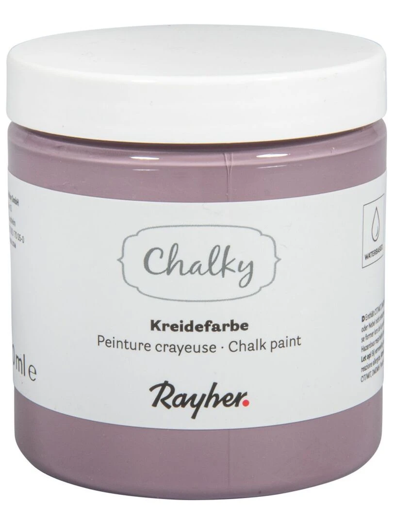 Peinture Craie Rouge mûre   Chalky Finish   230 ml   N/A