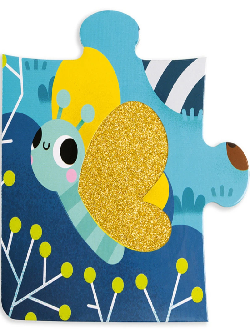 Puzzle Tactile Les Animaux De La Forêt (20 Pièces)   N/A