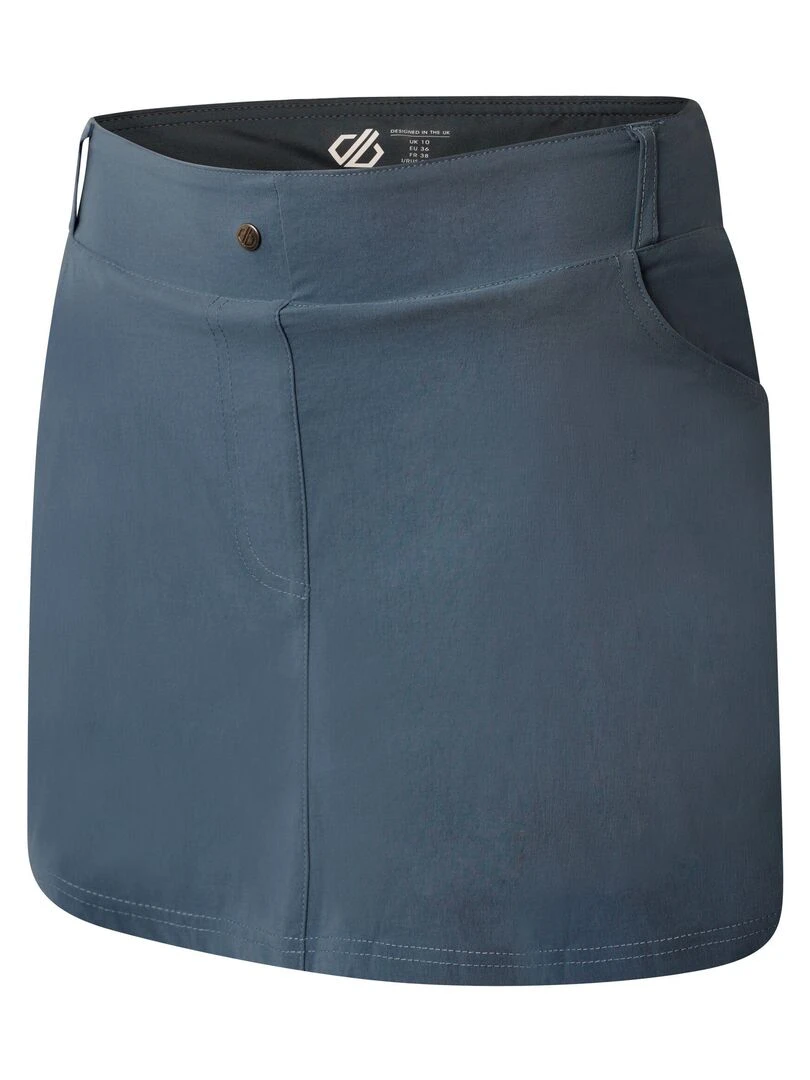 Dare 2B   Jupe short MELODIC   Bleu Gris