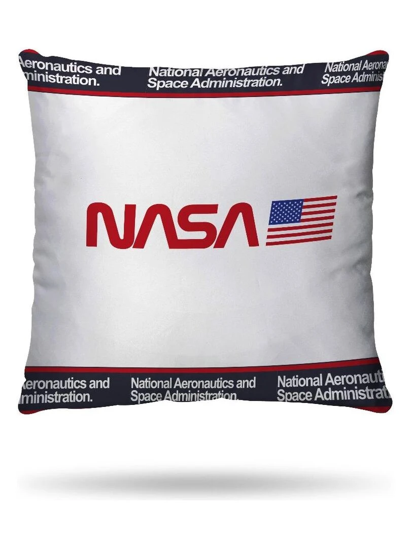 Housse de couette NASA Moonshine 200x200 cm   100% Coton   Blanc
