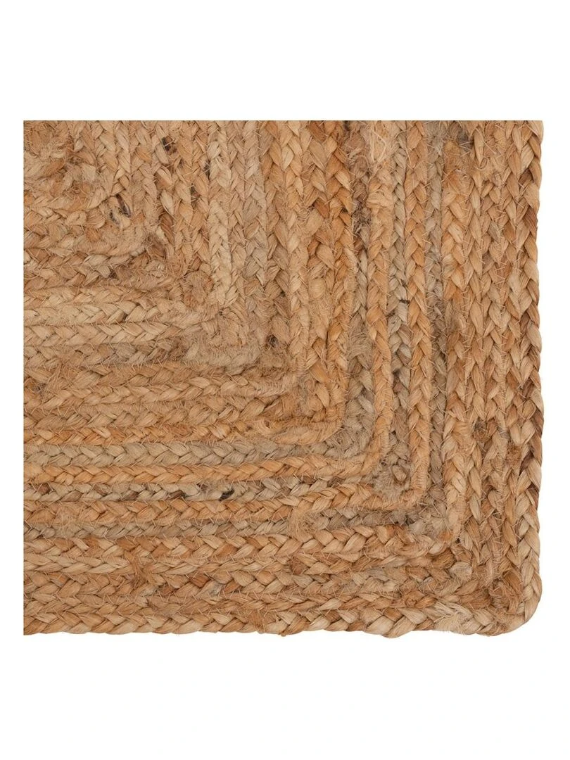 Tapis de couloir 80x200 cm jute naturel Beige