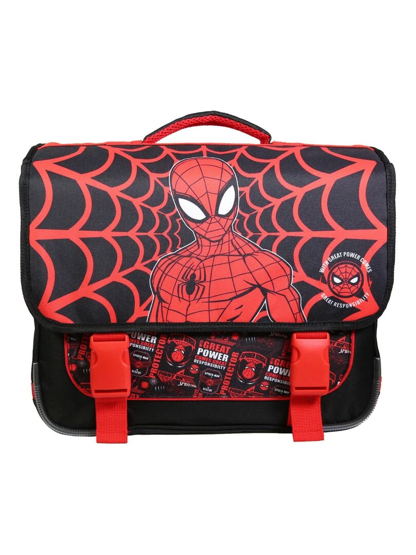 BAGTROTTER Cartable 38 cm Spider Man Noir Noir