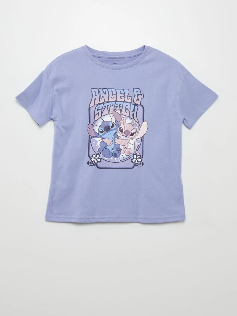 T shirt 'Disney' 'Stitch' Bleu