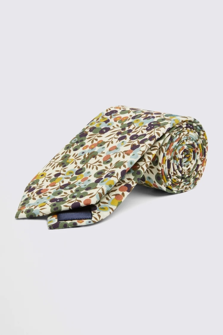 Sage Berry Tie Made with Liberty Fabric Buy Online at Moss