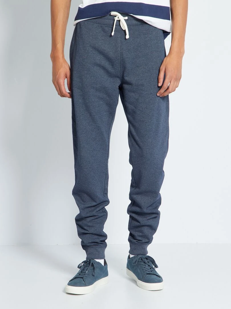 Pantalon en molleton L38 +1m95 Bleu