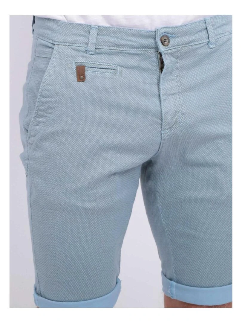 Bermuda chino BODELTA   Bleu ciel