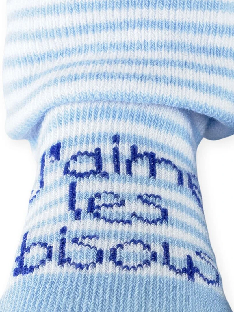 Chaussettes bébé Kinousses Bleu