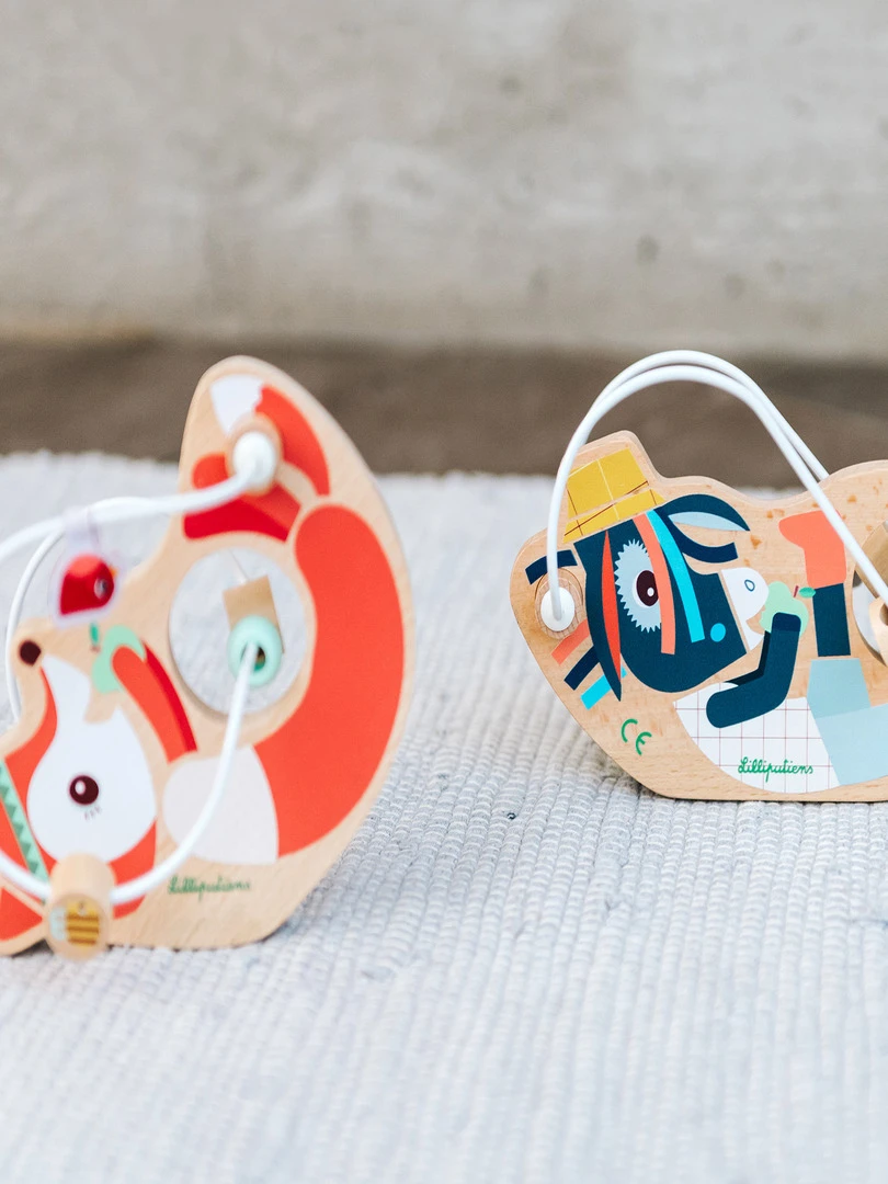 Mini boulier Alice la renarde   N/A