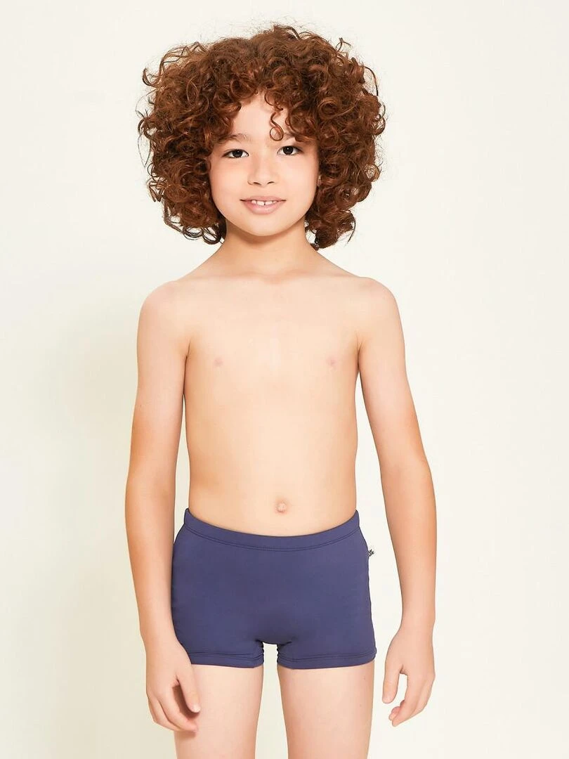 Short de bain garcon Classics UV Line Bleu marine