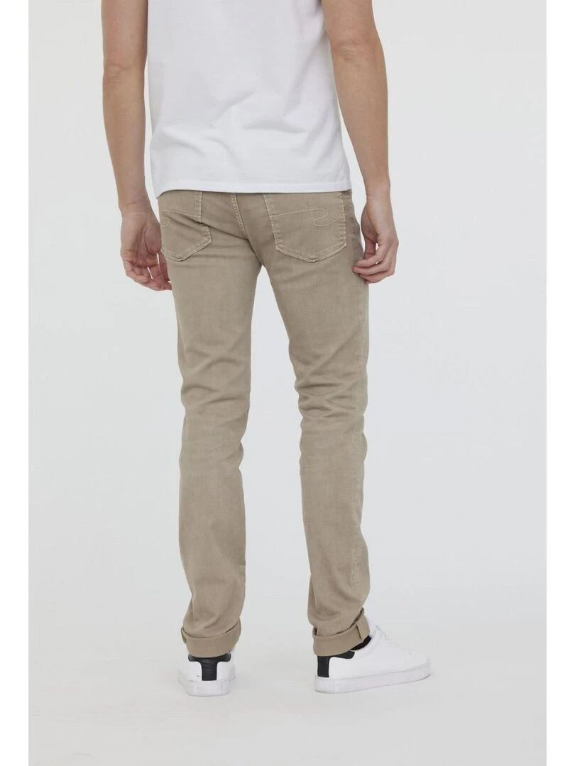Lee Cooper   Pantalon coton slim LC030   Taupe