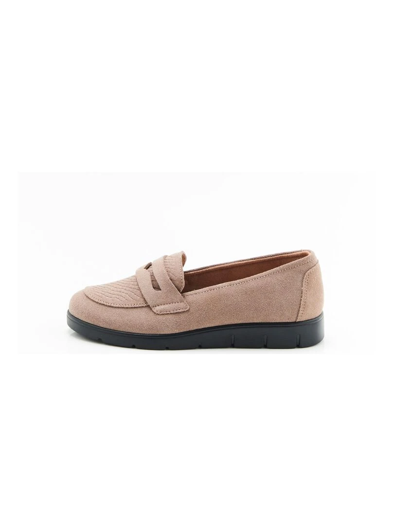 Mocassins compensés légers Amortyl   Damart   Taupe