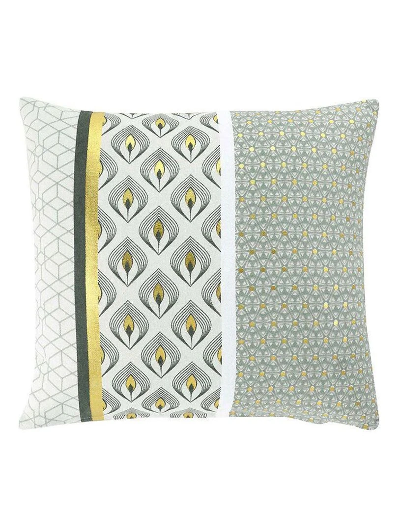 Housse de coussin déco Geometrique Gris