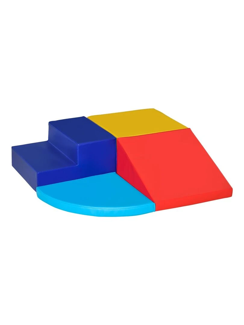 4 blocs de construction en mousse XL modules de motricité EPE PU multicolore Multicolore