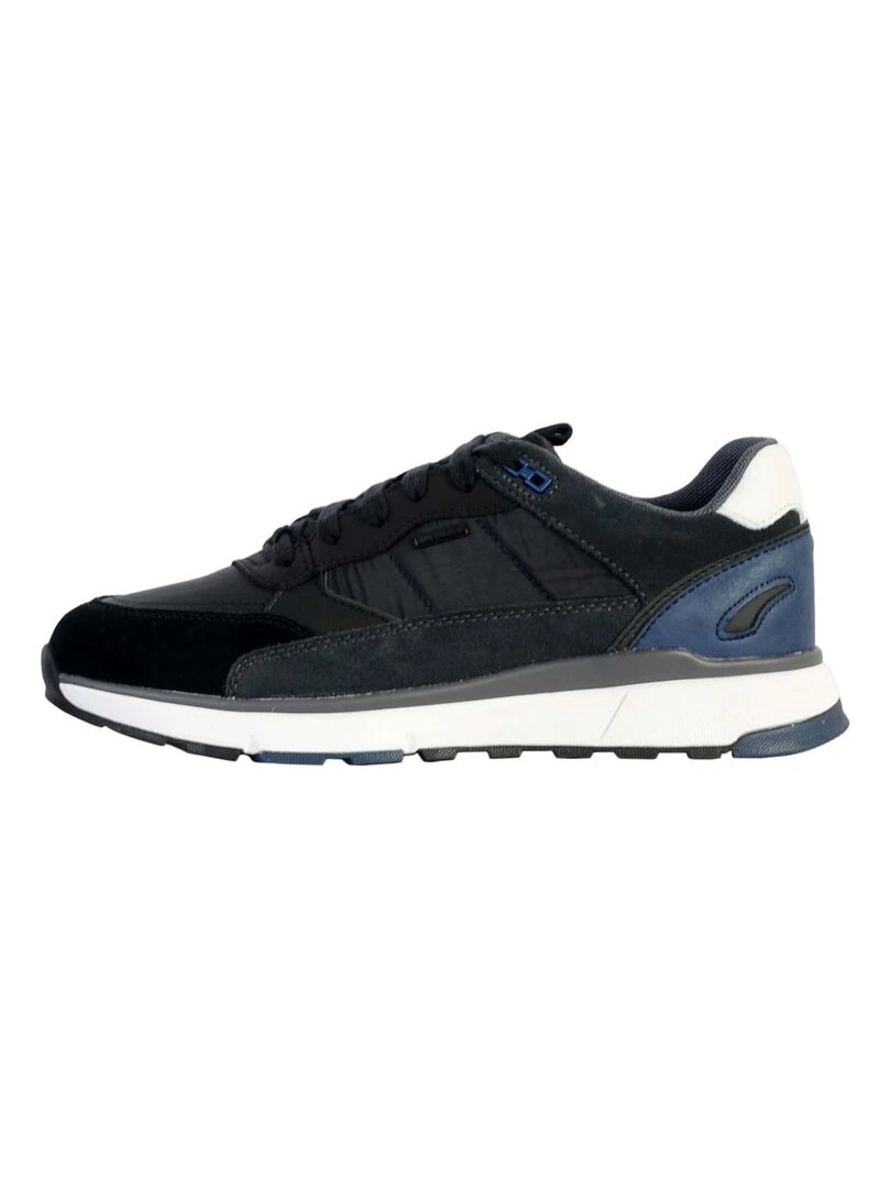 Basket Cuir Geox Dolomia Noir