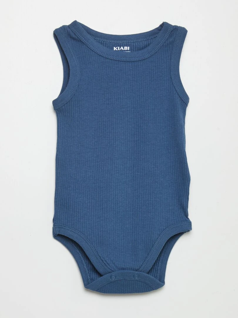 Lot de 3 bodies sans manches Gris
