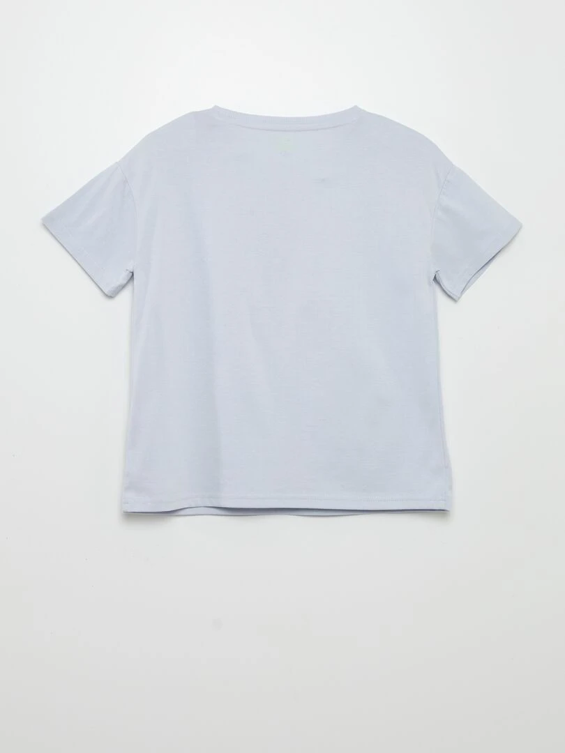 T shirt 'Disney' avec sequins   Bleu
