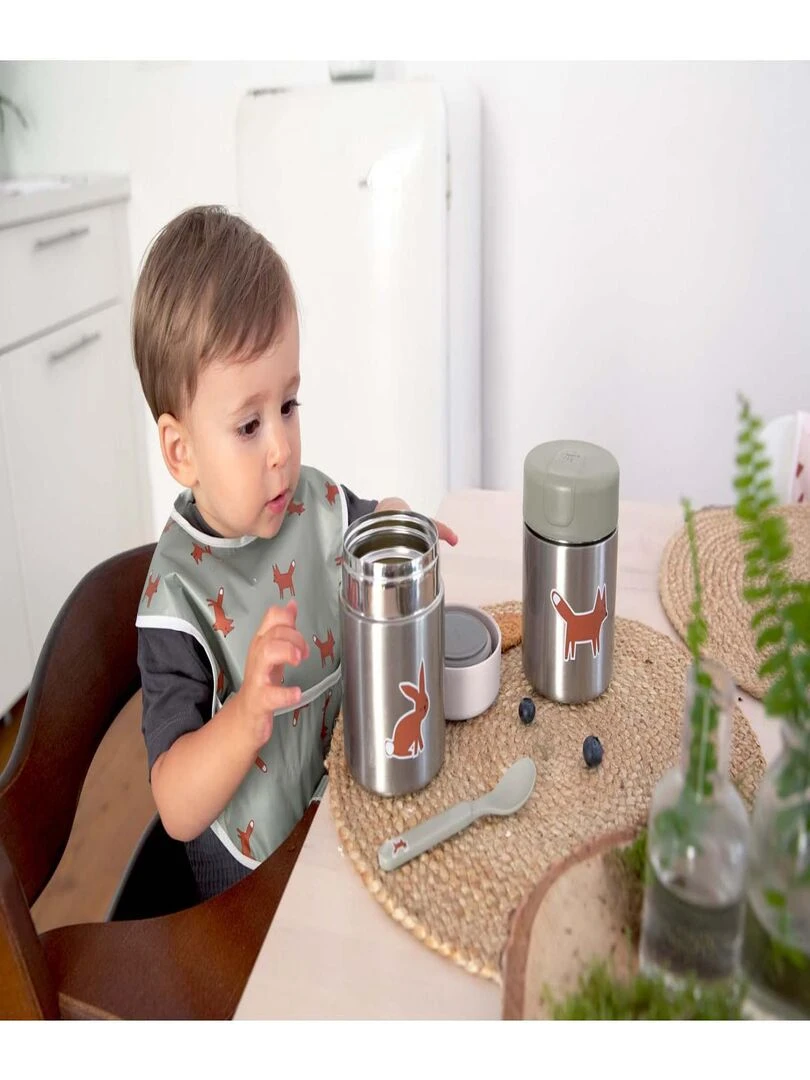 Thermos repas Litte Forest Lapin Rose