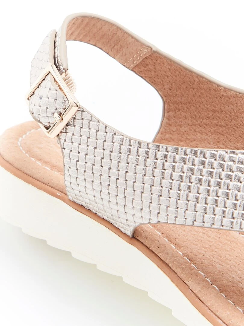 Sandales brides croisées Amortyl   Damart   Doré/or