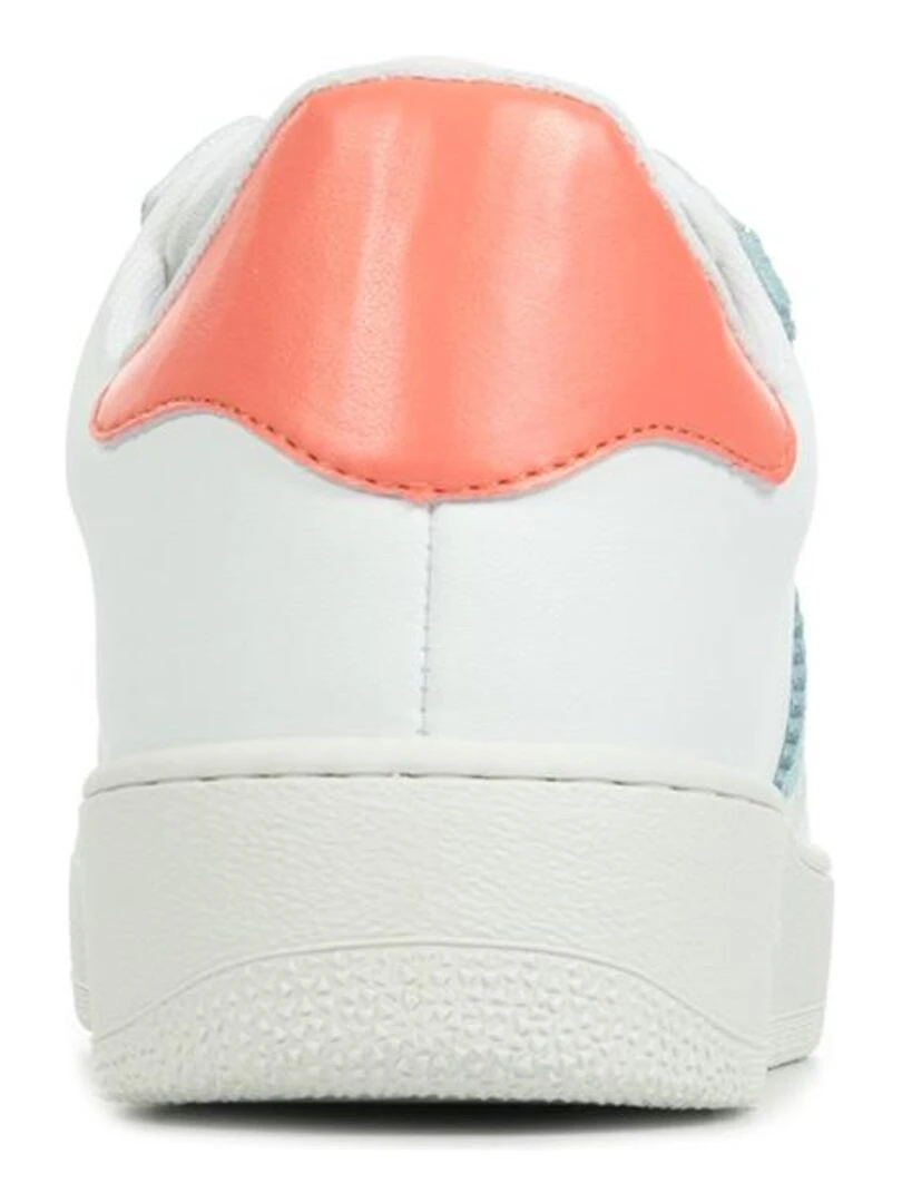 Baskets Victoria Madrid   Blanc Bleu ciel