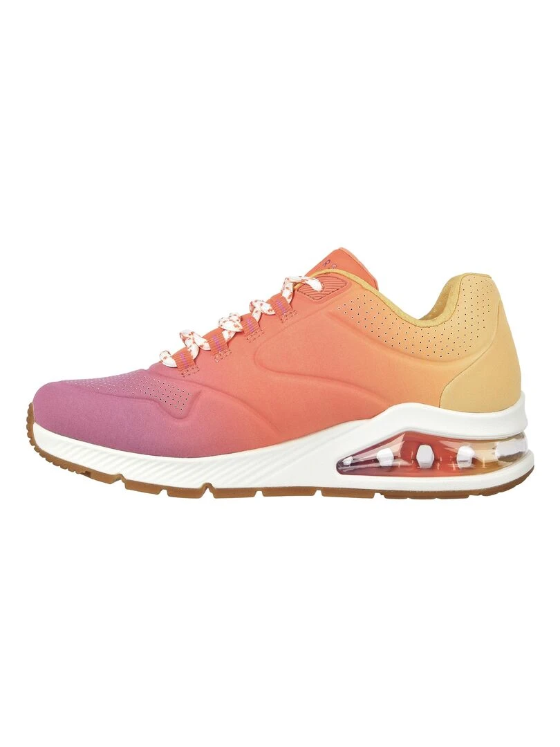 Basket à lacets Skechers Color Waves Rose