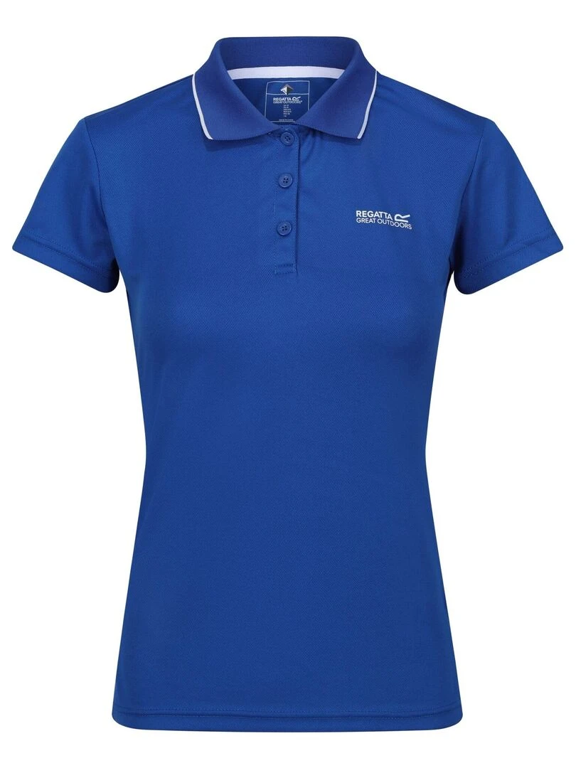 Regatta Polo manches courtes MAVERICK Bleu Noir