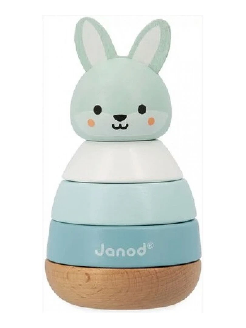 Empilable Lapin en bois J08653 N/A