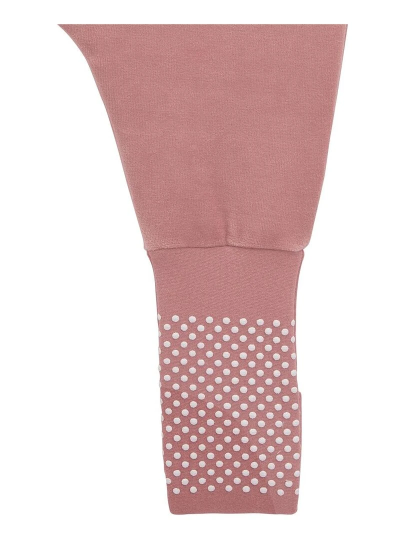 Turbulette TOG 2 en velours avec pieds retroussables Elena   Rose