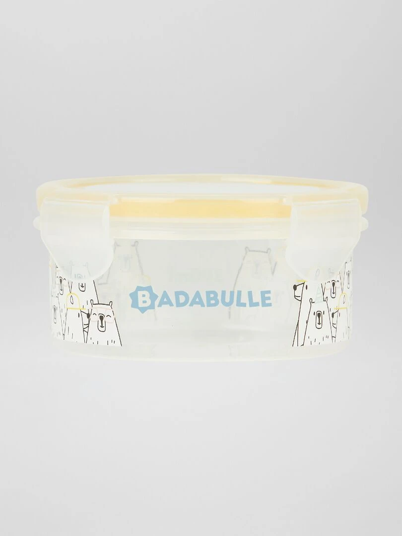Lot de 3 pots de conservation 'Badabulle' Blanc