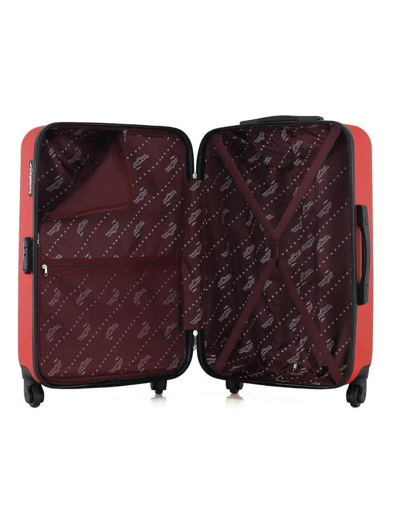 AMERICAN TRAVEL   VALISE M BRONX   Rouge