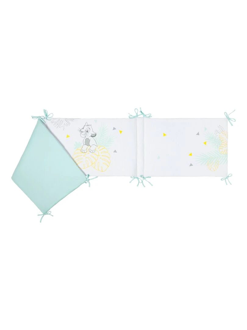 Tour de lit adaptable Disney Roi Lion 40x180 cm Vert