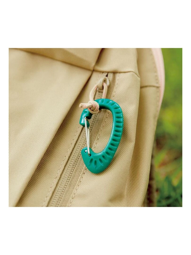 Set Boussole En Bambou Et Mousqueton   N/A