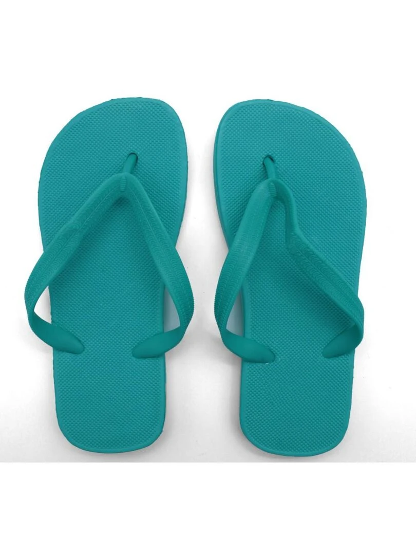 Tongs basic Kebello   Vert