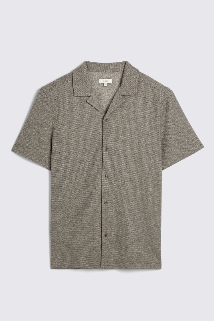 Sky Short Sleeve Washed Oxford Shirt   Buy Online at Moss