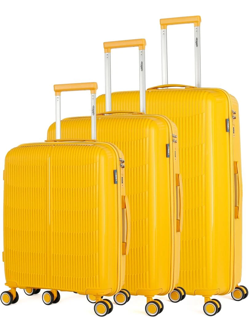 SET DE 3 ANDROMEDE Jaune