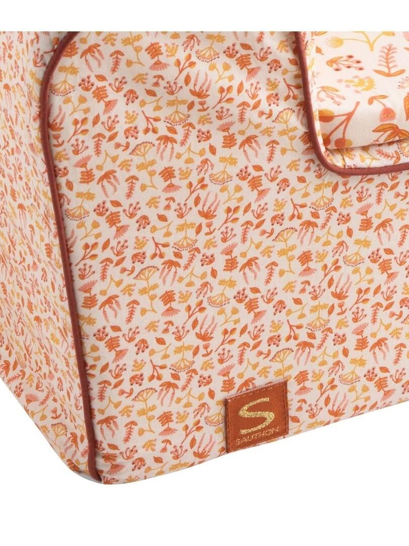 Fauteuil club en coton rose SAUTHON Rose