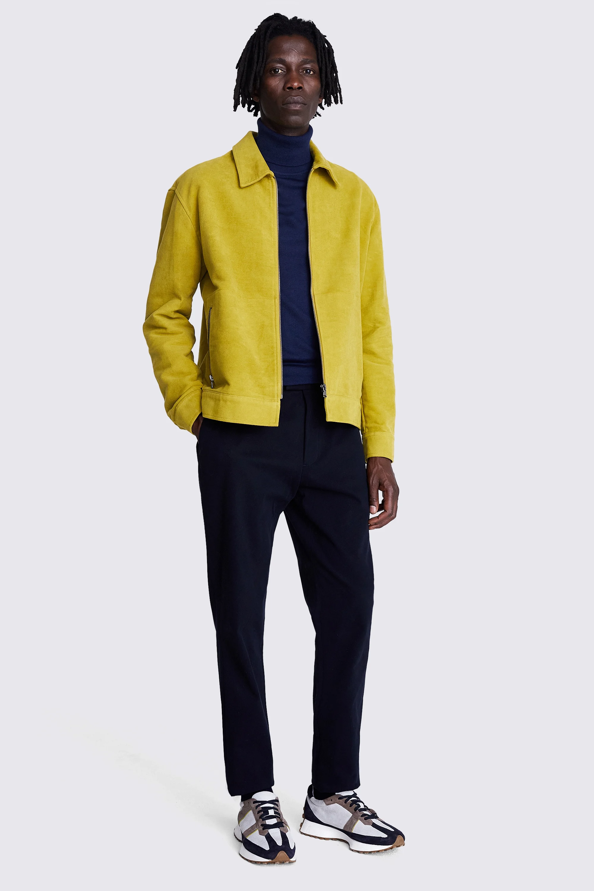 Ecru Chunky Cable Roll-Neck Jumper   Buy Online at Moss