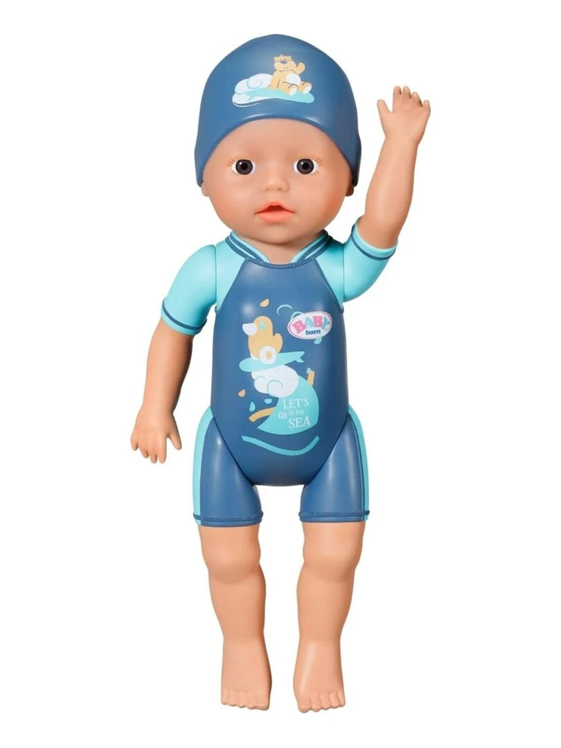 Baby born Mon premier garçon nageur 30cm N/A