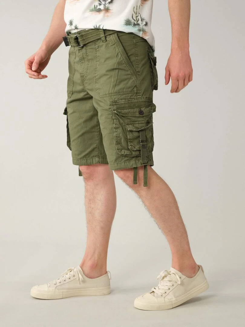 Bermuda casual pour homme 'Deeluxe'   Vert forêt